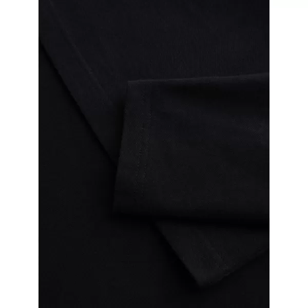  Férfi póló OMBRE OM-POBL-0162 FEKETE 