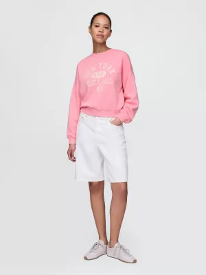 Női pulóver GAP LOGO SWEATSHIRT 548299-20 RÓZSASZÍN LEHET