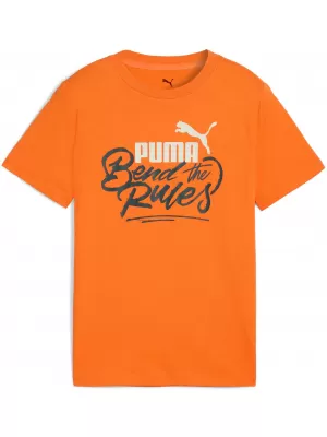Gyermek póló PUMA MID90S GRAPHIC TEE III 688472-26 NARANCSSÁRGA FÉNYŰ
