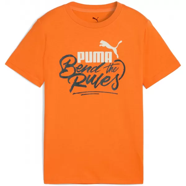  Gyermek póló PUMA MID90S GRAPHIC TEE III 688472-26 NARANCSSÁRGA FÉNYŰ 