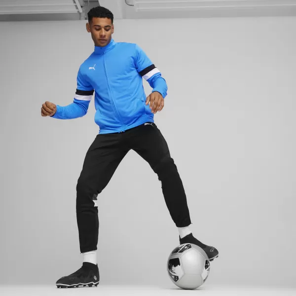  Férfi tréningruha szett PUMA TEAMRISE TRACKSUIT 658653_02 IGNITE BLUE/ KÉK/PUMAFEKETE GYÚJTÁS 