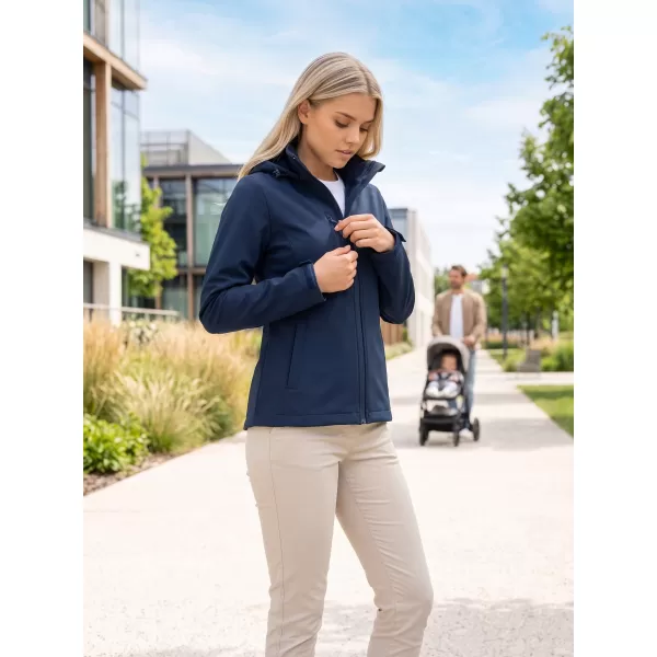  Női softshell kabát ALTISPORT NoPrint NP/ALW945 SÖTÉTKÉK 