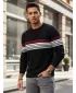 Férfi pulóver DSTREET WX2322 FEKETE