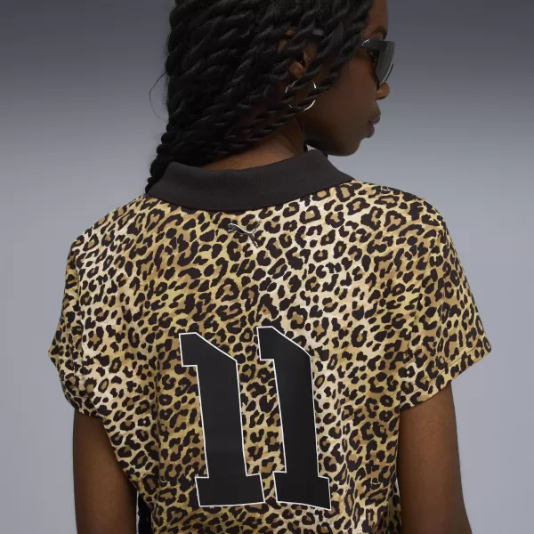  Női póló PUMA X A$AP ROCKY BABY TEE 636099-05 MELEG BÉZS/AOP 