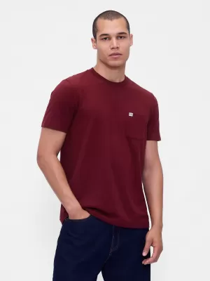 Férfi póló GAP LOGO TEE 857901-20 PIROS FINOM