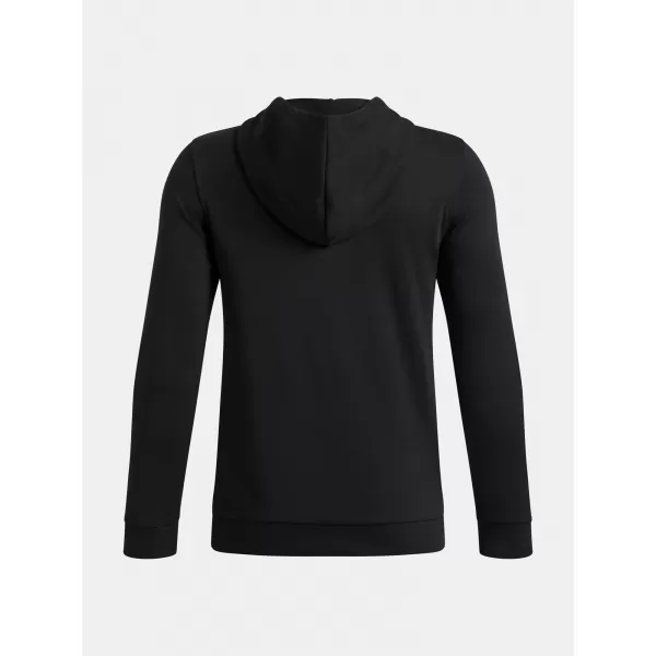  Fiú pulóver UNDER ARMOUR RIVAL LW 1/4 ZIP HOODIE 6009316-001 FEKETE 