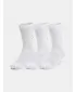 Zokni UNDER ARMOUR UNISEX UA TC CREW (3 PÁRY) 1386311-100 FEHÉR