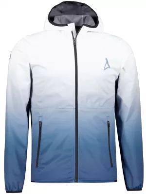 Férfi prémium softshell kabát ALTISPORT VOJ/ALM126JACK01 SÖTÉTKÉK/FEHÉR