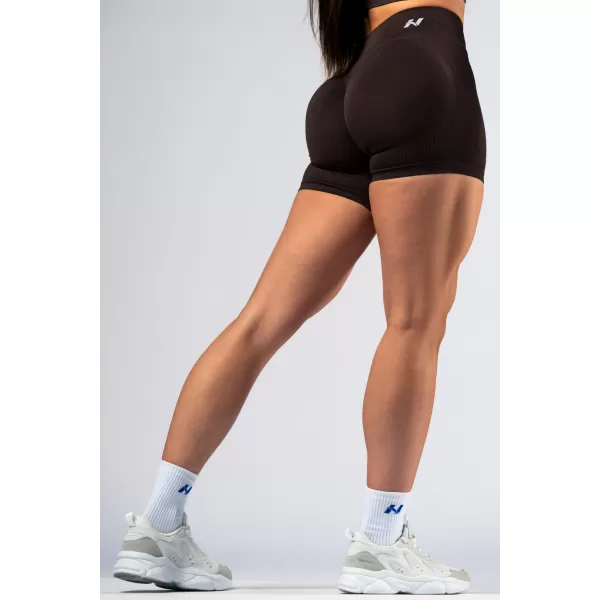  Magas derekú push-up rövidnadrág POWER 893 DARK BROWN Nebbia 
