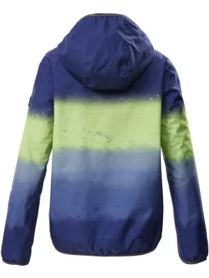Fiú kabát KILLTEC KOS 144 44089-520 KÉK/LIME