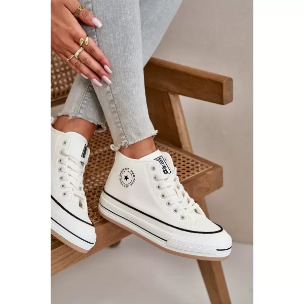  Női tornacipő BIG STAR OO274061 WHITE Big Star Shoes 