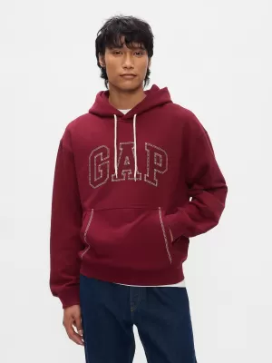 Férfi pulóver GAP LOGO HOODIE PULLOVER 646031-01 ÖKÖRVÉR