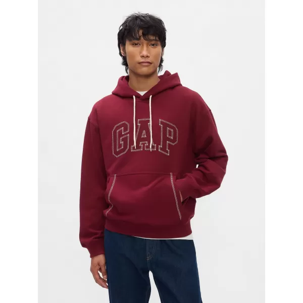  Férfi pulóver GAP LOGO HOODIE PULLOVER 646031-01 ÖKÖRVÉR 
