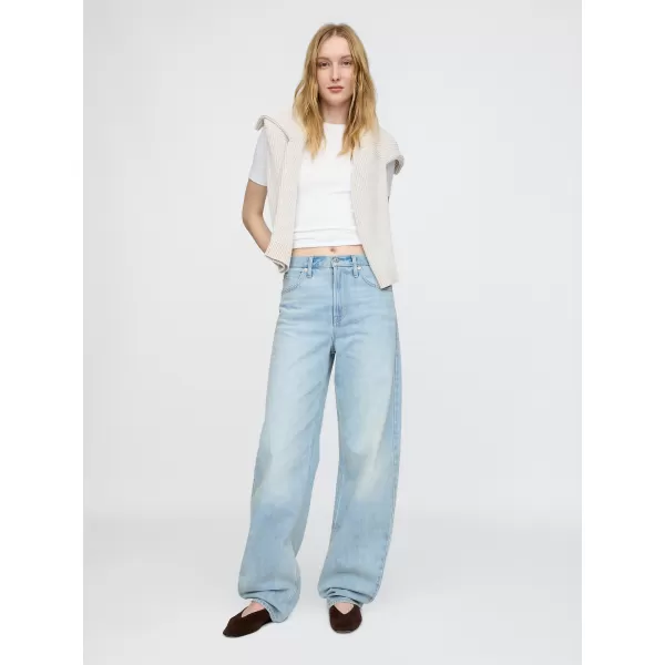  Női póló GAP MODAL CREW TEE 679172-01 FRISS FEHÉR 