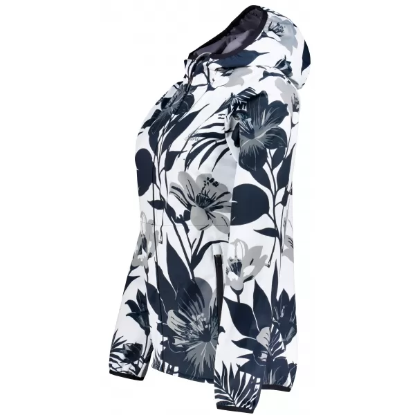  Női prémium softshell kabát ALTISPORT VOJ/ALW115JACK01 FEKETE/FEHÉR 