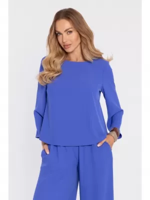Női blúz MOE M905 KÉK