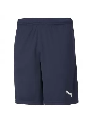 Férfi rövidnadrág PUMA TEAMRISE TRAINING SHORTS 657336_06 PEACOAT/ PÁVA/PUMA FEHÉR