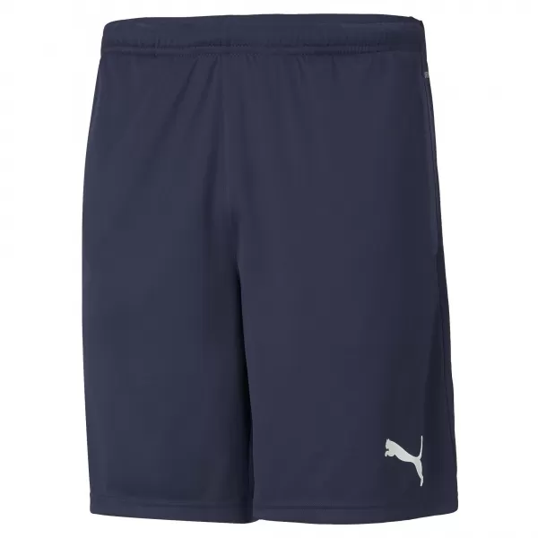  Férfi rövidnadrág PUMA TEAMRISE TRAINING SHORTS 657336_06 PEACOAT/ PÁVA/PUMA FEHÉR 
