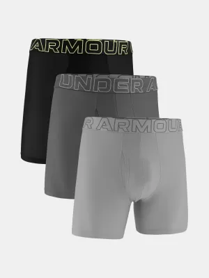 Férfi boxerek UNDER ARMOUR UA PERFORMANCE TECH MESH - SOLID 6IN - 1383884-069 TITÁN