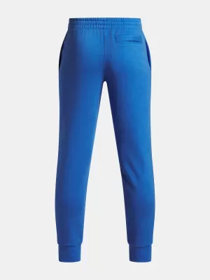 Fiú melegítőnadrág UNDER ARMOUR UA RIVAL FLEECE JOGGERS 1379787-402 KÉK