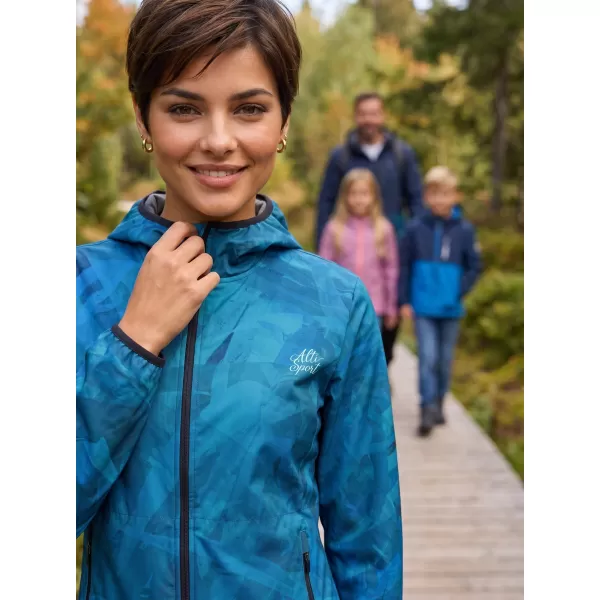  Női prémium softshell kabát ALTISPORT VOJ/ALW096JACK01 KEROZIN 