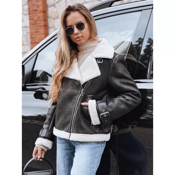  Női kabát DSTREET TY5237 FEKETE 