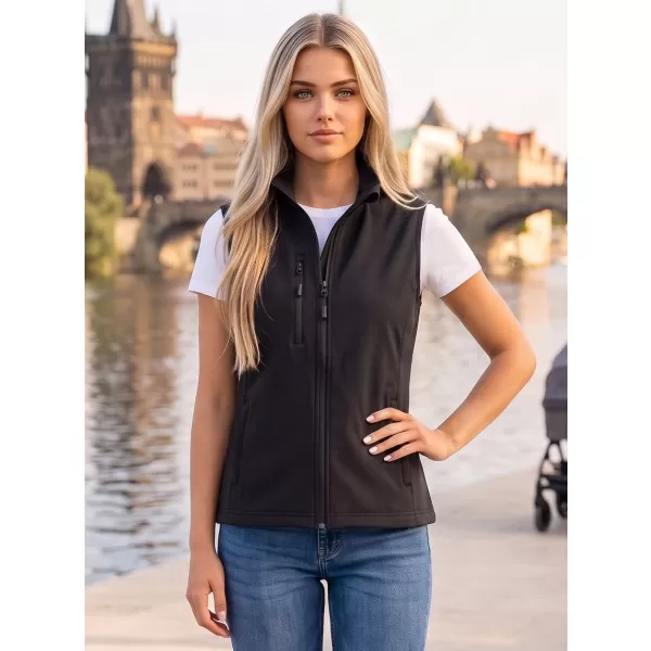  Női softshell mellény ALTISPORT NoPrint NP/ALW965 ÉBENFA SZÜRKE 