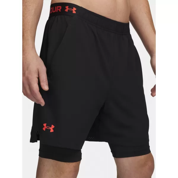  Férfi rövidnadrág UNDER ARMOUR VANISH WOVEN 2IN1 STS 1373764-008 FEKETE 