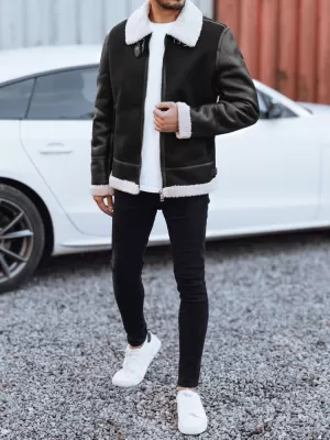 Férfi dzseki DSTREET TX5085 FEKETE