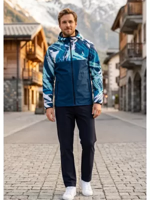 Férfi prémium softshell kabát ALTISPORT VOJ/ALM039JACK01 SÖTÉTKÉK