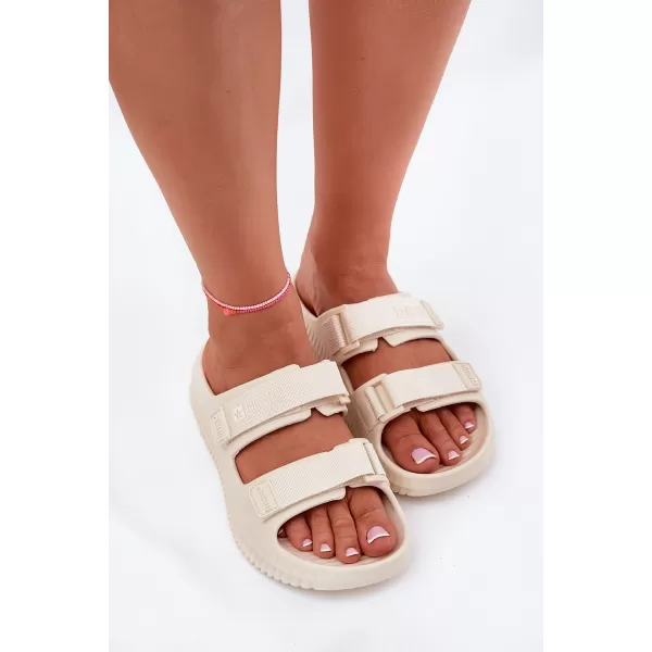  Női papucsok BIG STAR RR274A529 BEIGE Big Star cipők 