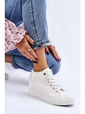 Női tornacipő BIG STAR LL274035 WHITE Big Star Shoes