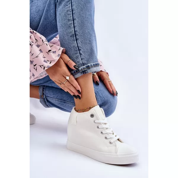 Női tornacipő BIG STAR LL274035 WHITE Big Star Shoes 