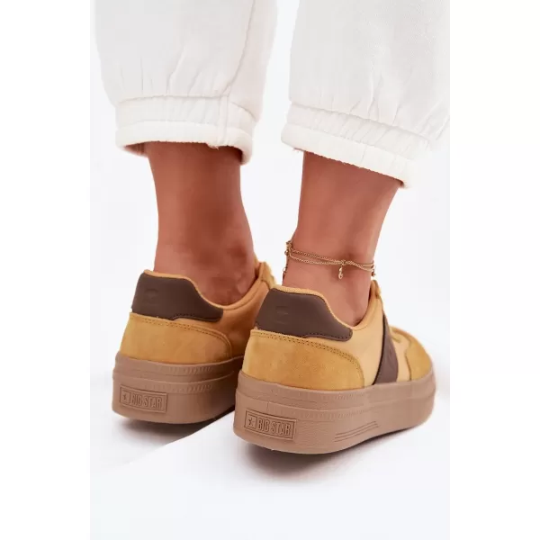  Női tornacipő BIG STAR TT274166 YELLOW Big Star Shoes 