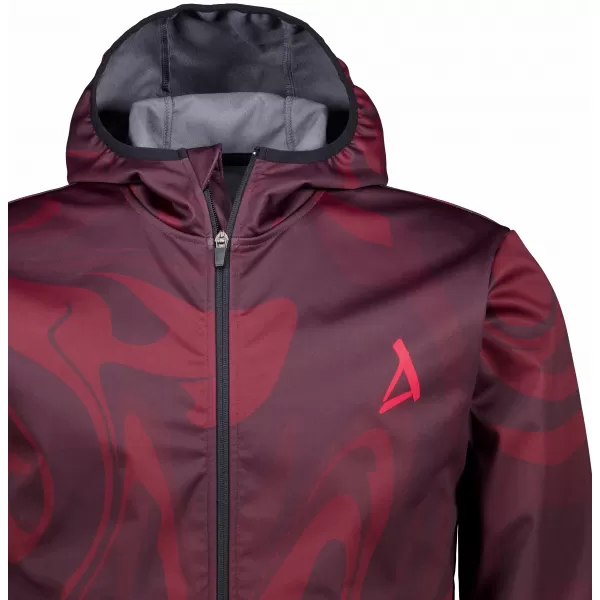  Férfi prémium softshell kabát ALTISPORT VOJ/ALM072JACK01 BOR/VÖRÖS 