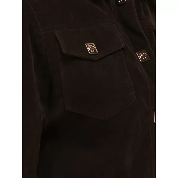  Női kabát DSTREET TY5583 BARNA 