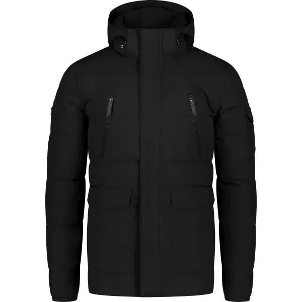  Férfi téli kabát NORDBLANC FYRN NBWJM8257 FEKETE 