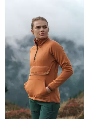Női pulóver NORDBLANC INEFFABLE NBSLS8226 BARNA