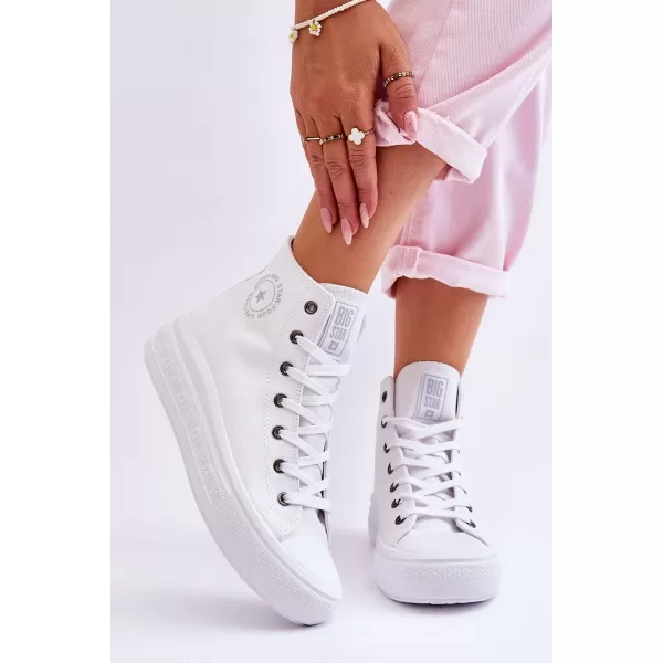  Női tornacipő BIG STAR LL274A183 WHITE Big Star Shoes 