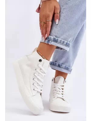 Női tornacipő BIG STAR LL274445 WHITE Big Star Shoes