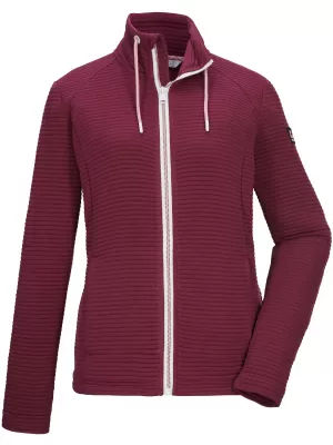 Női pulóver KILLTEC KOS 12 44007-499 BURGUNDIA