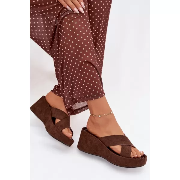  Női papucs BOTO CALORINE 41357 BARNA 