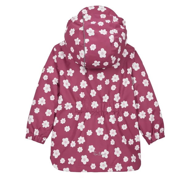  Lány parka KILLTEC FIOS 18 44175-430 RÓZSASZÍN NYOMATTAL 