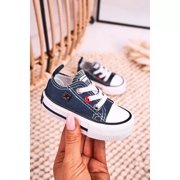  Gyermek tornacipő BIG STAR HH374195 NAVY Big Star Shoes 