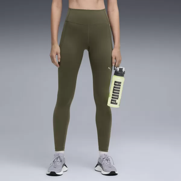  Női leggings PUMA W CLOUDSPUN TIGHT - HW FL 527452-70 SÖTÉT OLAJBOGYÓ 