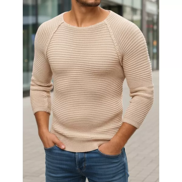  Férfi pulóver DSTREET WX1578 BÉZS 