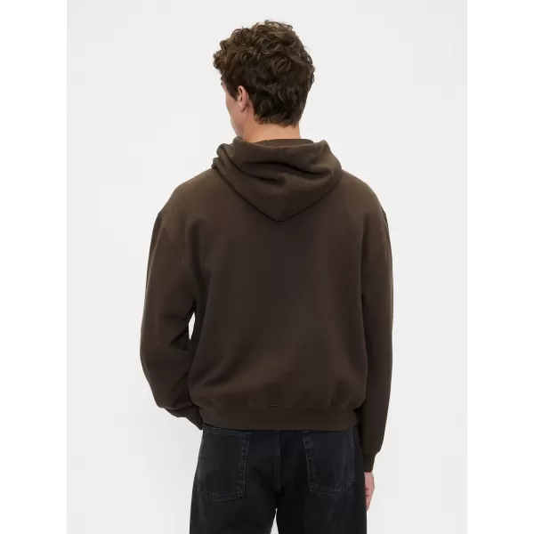  Férfi pulóver GAP LOGO PULLOVER HOODIE 821291-01 FÖLD 