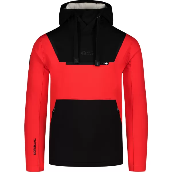  Férfi softshell kabát NORDBLANC GLEN NBSSM8339 PIROS 