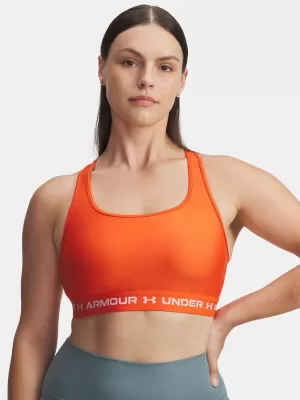 Női melltartó UNDER ARMOUR CROSSBACK MID BRA 1361034-844 NARANCS