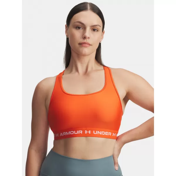 Női melltartó UNDER ARMOUR CROSSBACK MID BRA 1361034-844 NARANCS 